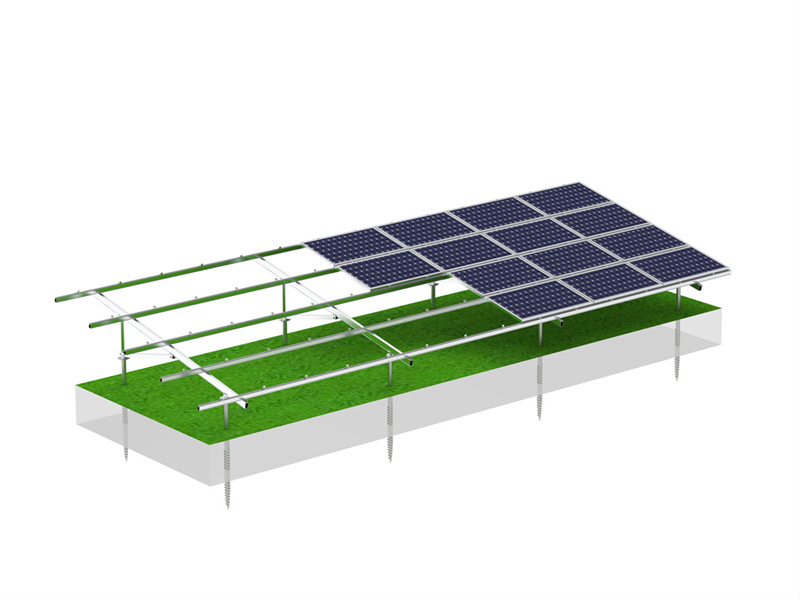 Aluminum Solar Ground Mounting System Manufacturer