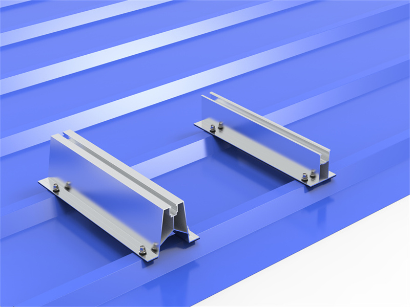 PD-RMS-SR Solar Metal Roof Railless Mounting Structure Manufacturer