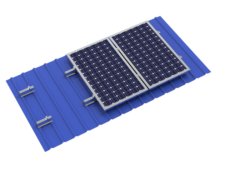 PD-SR-H70 PandaSolar Anodized Aluminum Solar Panel Tin Roof Mounting AL6005-T5 Short Rail Bracket Supplier
