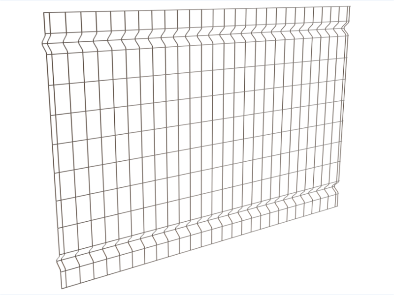 Solar PV Plant Metal Fence Guardrail Fence Panel