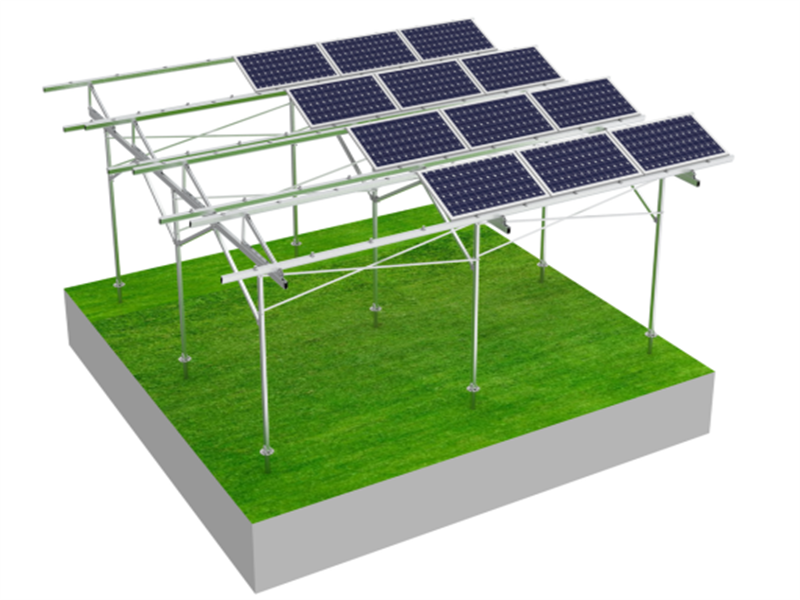 PD-GH-01 PandaSolar Aluminum Solar Agricultural Greenhouse Mounting Bracket System Manufacturer