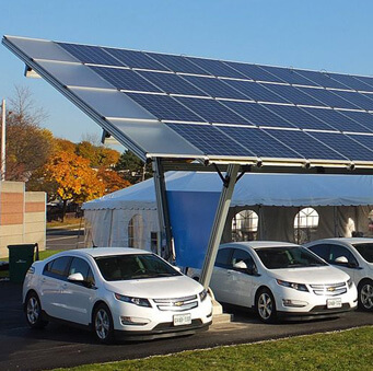 Solar Aluminum Alloy Waterproof Carport