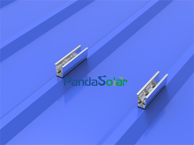 OEM Chinese Seller Wholesale Cheap Price Universal Aluminum Alloy PV Solar Short Rail Hardware For Pitched Trapezoidal Tin Roof Solar Installation