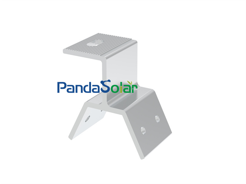 PD-KL-08 PandaSolar Aluminum Alloy Solar Panel Installed Standing Seam Safety Anchor Clamp Bracket Kliplok  Manufactory And Supplier