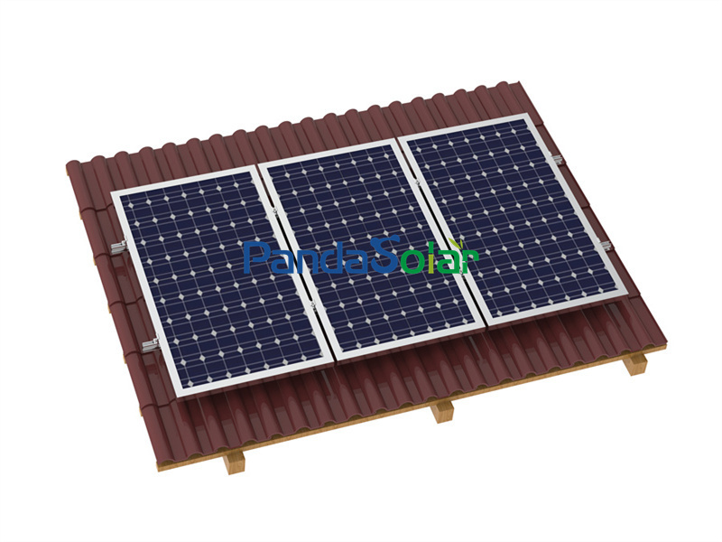 PandaSolar OEM Aluminum Alloy PV Profile Easy Installation Ex-work Price Solar Rail For Solar Roof Top Mounting System Supplier