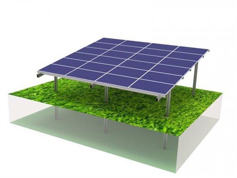 Panda Solar OEM Supplier Ex-Work Price Mg-Al-Zn Solar Ground Structure Chinese Manufacturer And High Strength Solar Panel Ground Mounting Frames