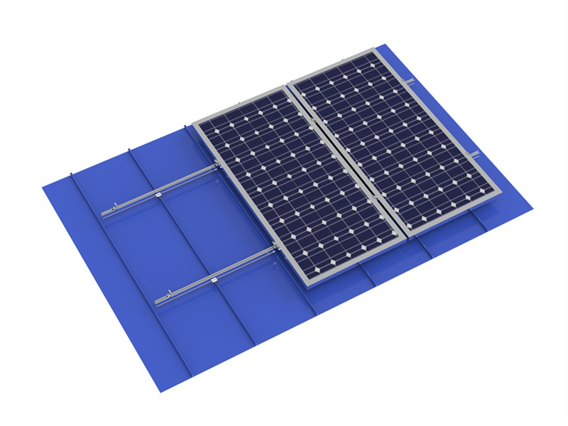 PD-KL-09 PandaSolar Solar Kliplok Mounting On Roof Without Drilling KlipLok Solar Structure Mounting Producer