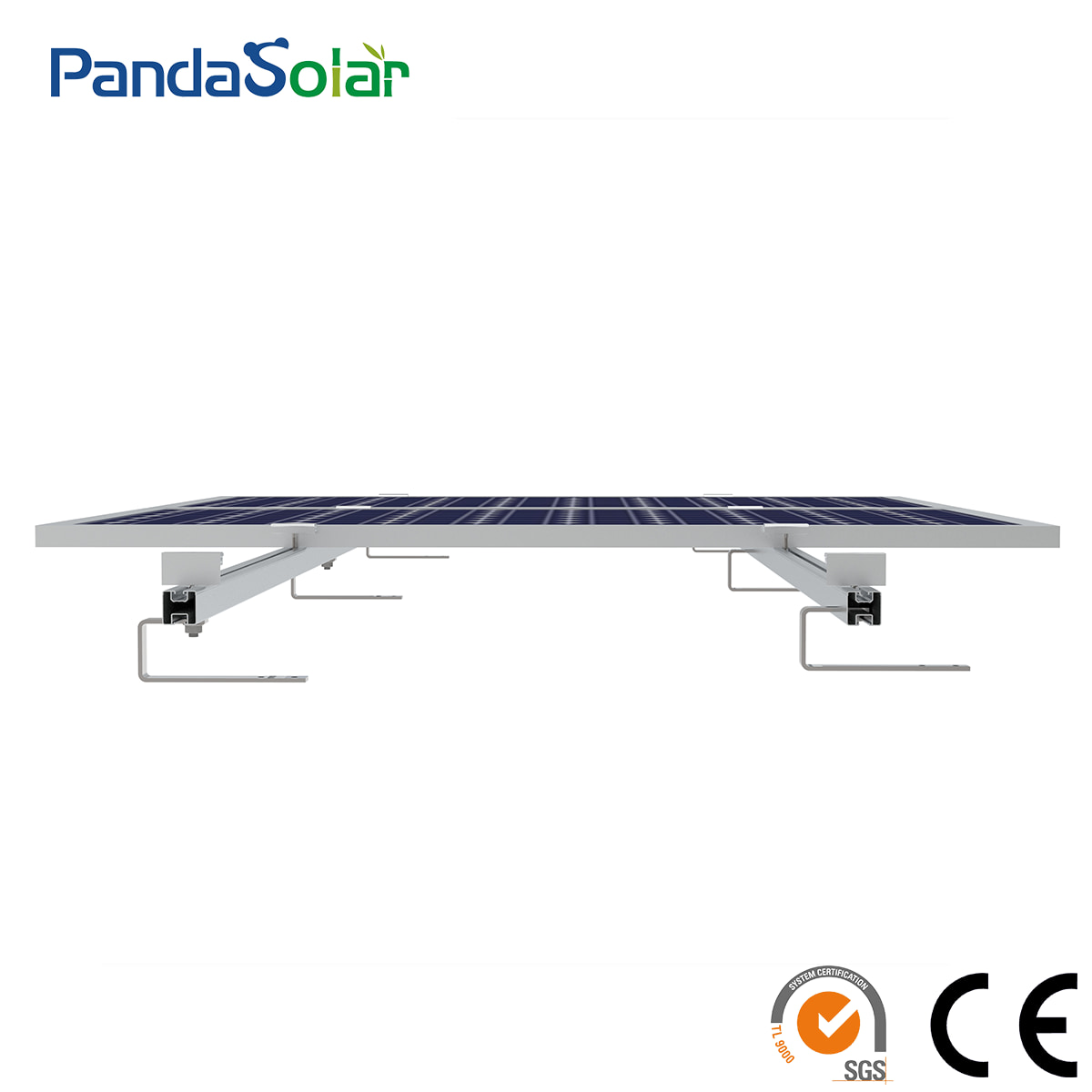 China Factory Stainless Steel S304 Solar Roof System Mounting Adjustable PV Tile Roof Hook for Solar Panel System