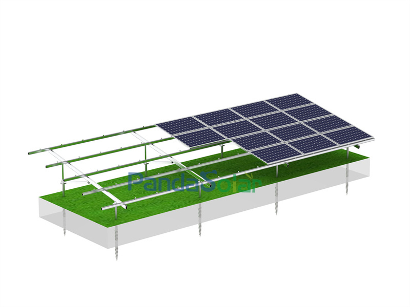 solar panel ground mounting frames