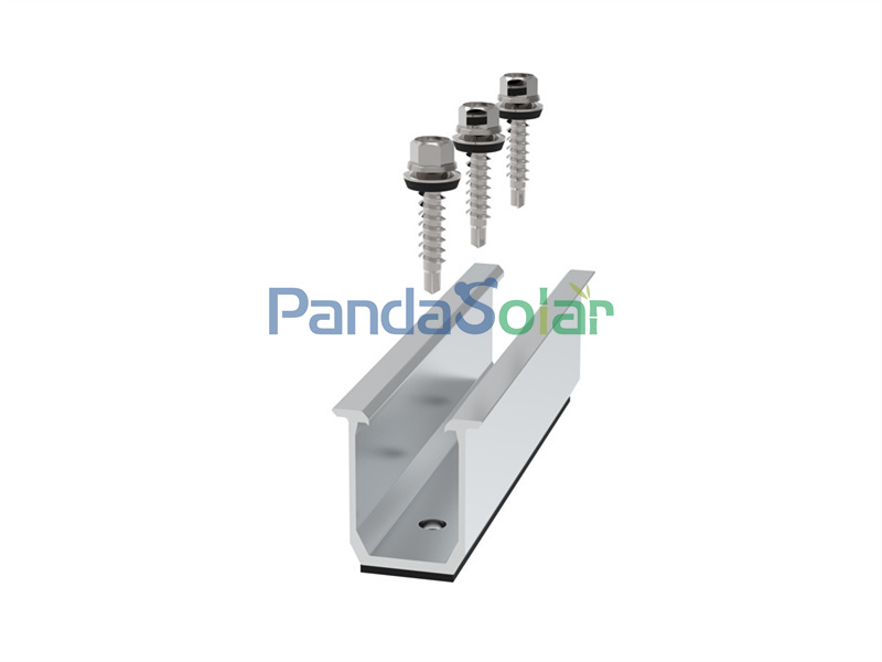 Custom Short Rail for Solar Panels