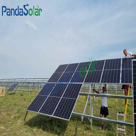 3.7MW Solar Power Plant-Solar Ground Mounting System