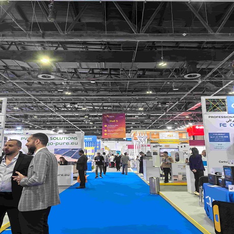InterSolar Middle East 2025 | PandaSolar Showcased Smart Mounting Solutions in Dubai